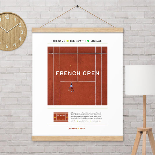 Poster with hangers - UK Open