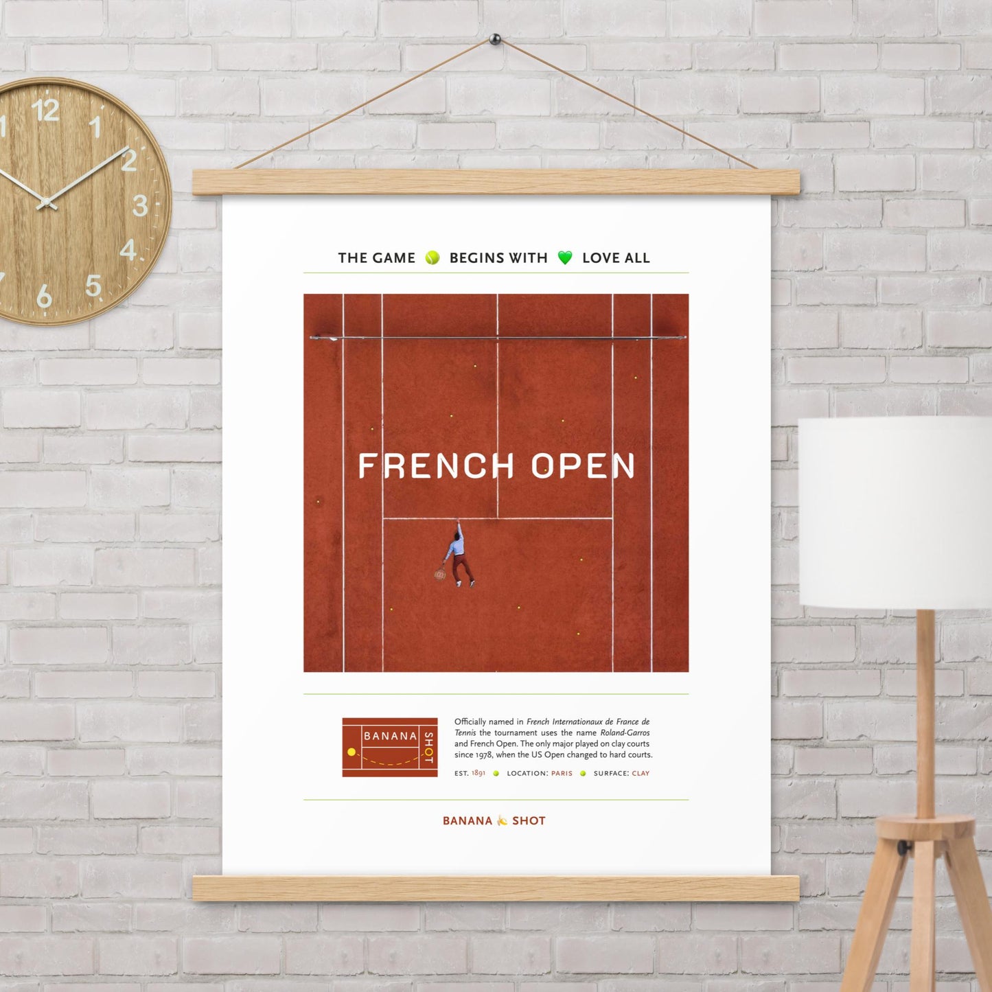 Poster with hangers - UK Open