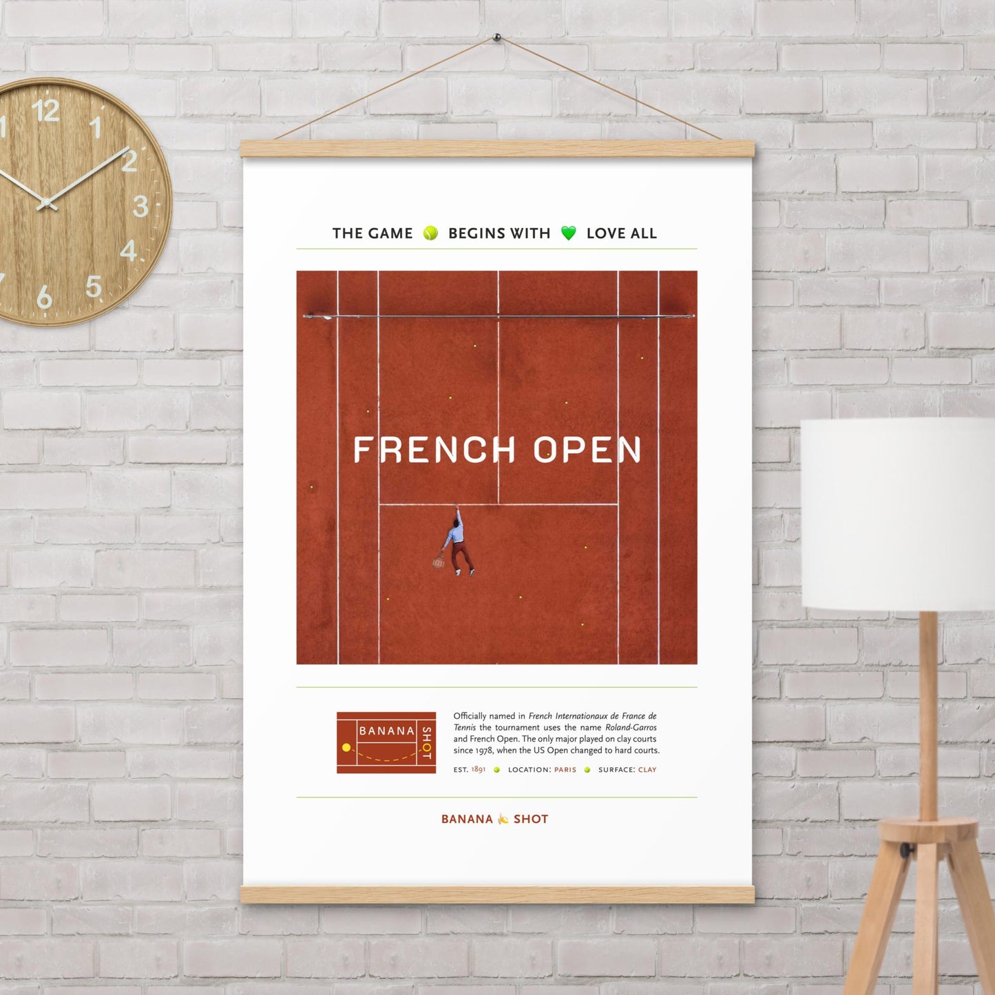 Poster with hangers - UK Open