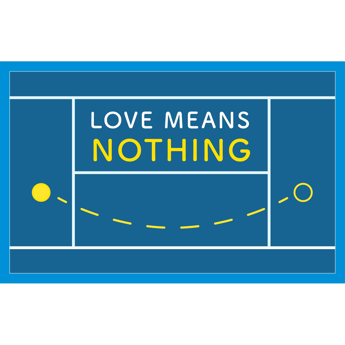 Toddler Tee - Love Means Nothing