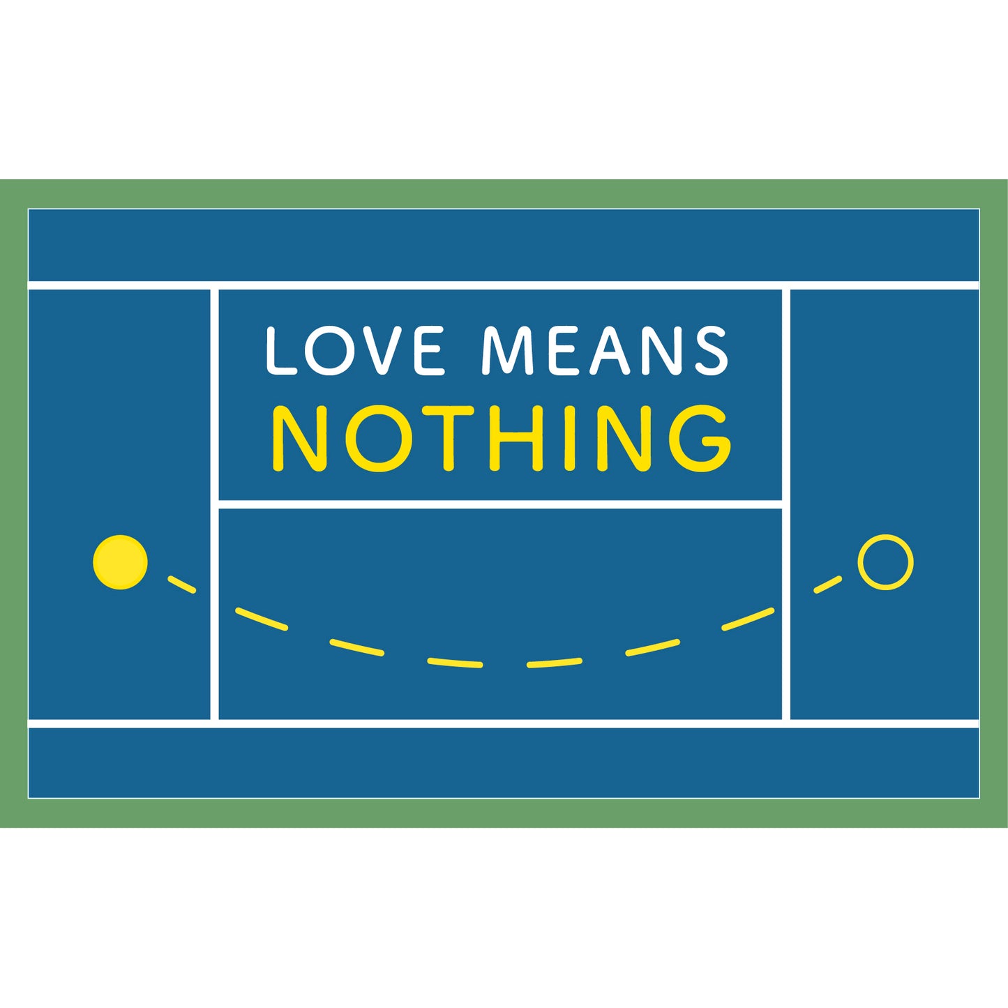 Toddler Tee - Love Means Nothing