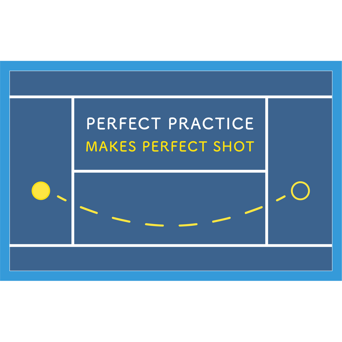 Toddler Tee - Perfect practice makes perfect shot