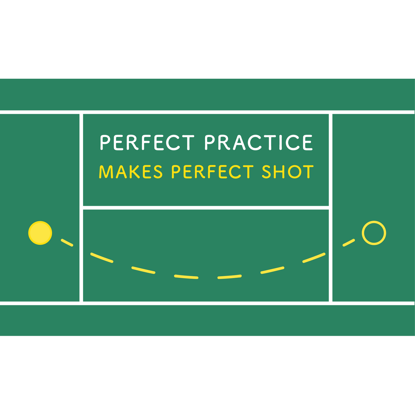 Toddler Tee - Perfect practice makes perfect shot