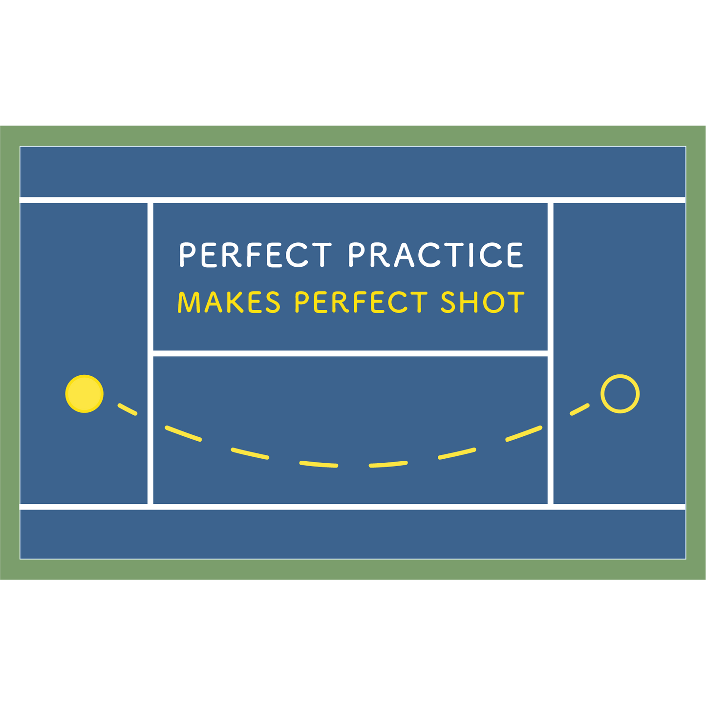 Toddler Tee - Perfect practice makes perfect shot