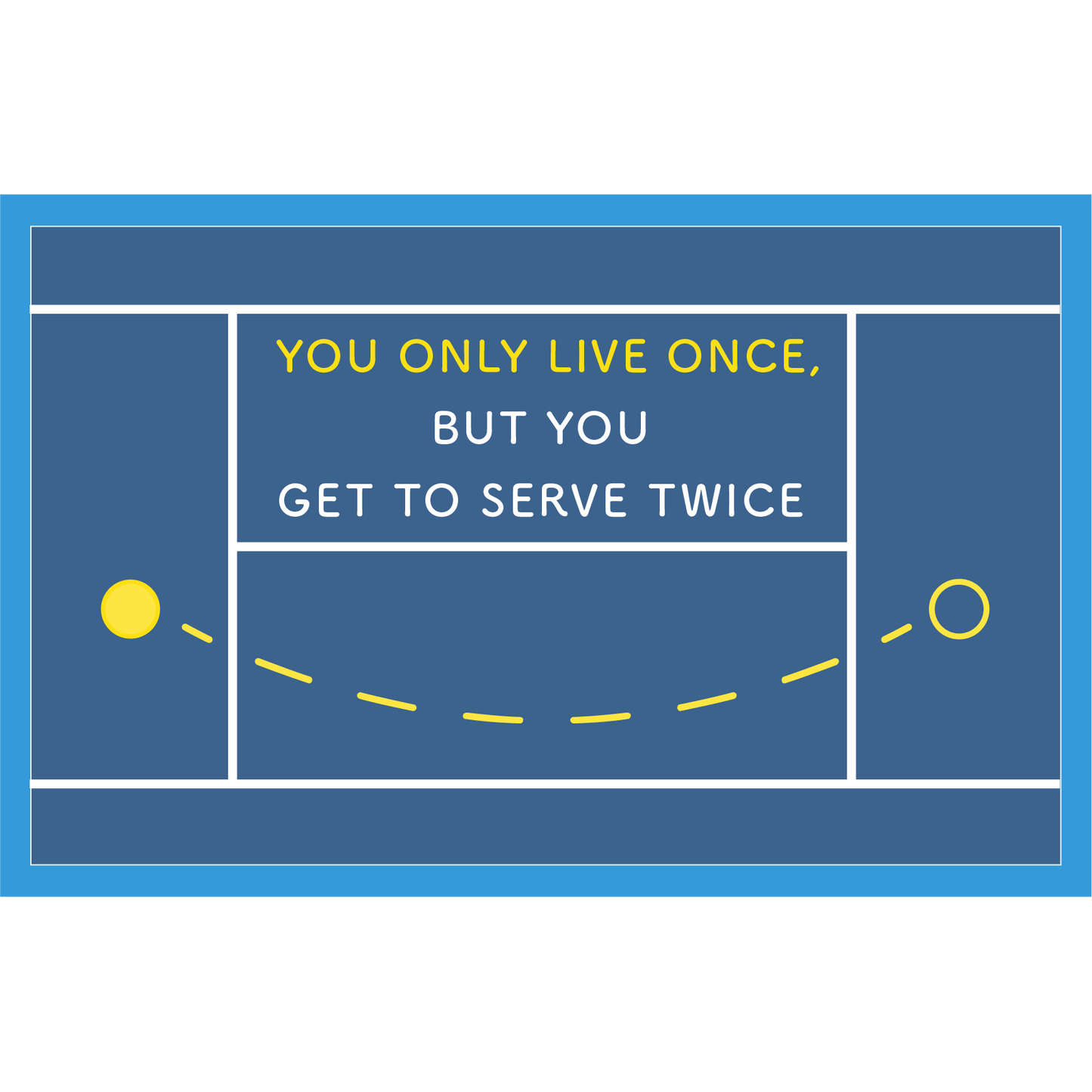 Toddler Tee - You only live once, but you get to serve twice