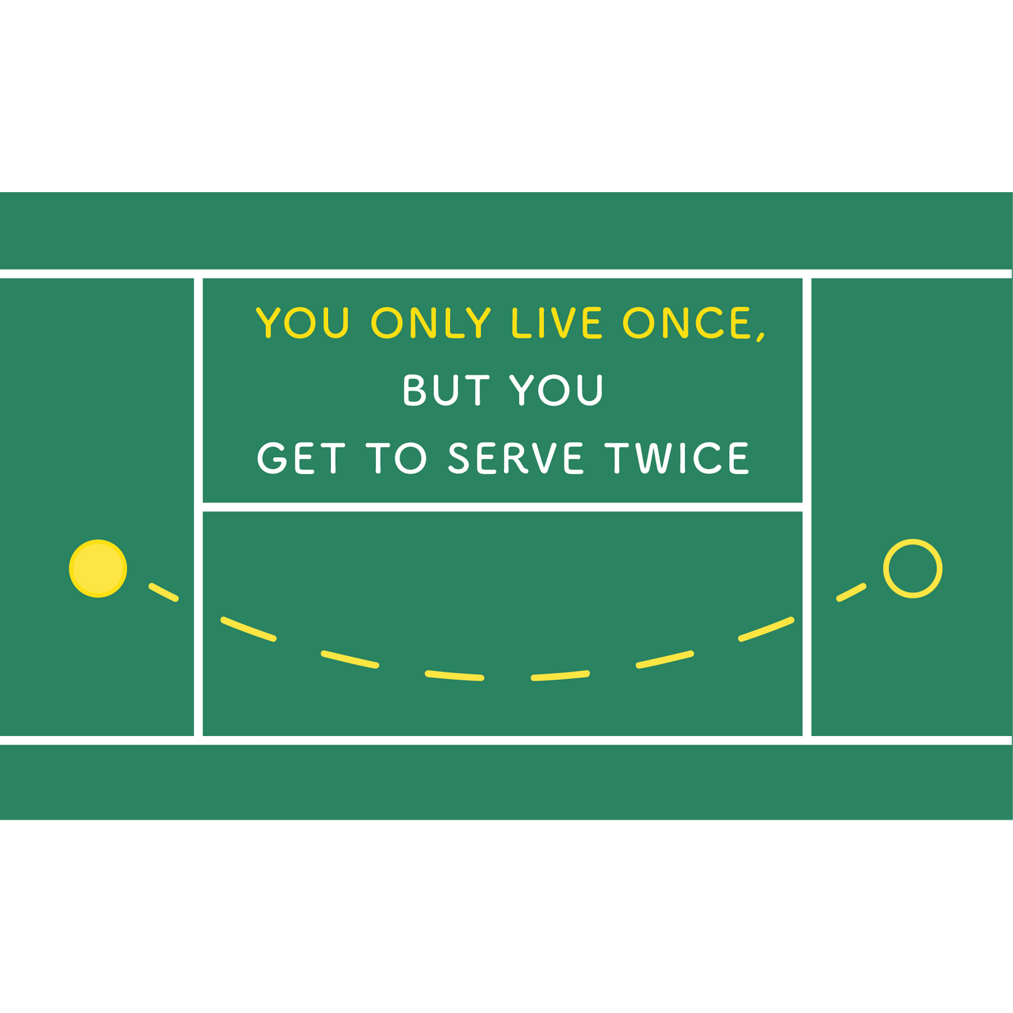 Toddler Tee - You only live once, but you get to serve twice
