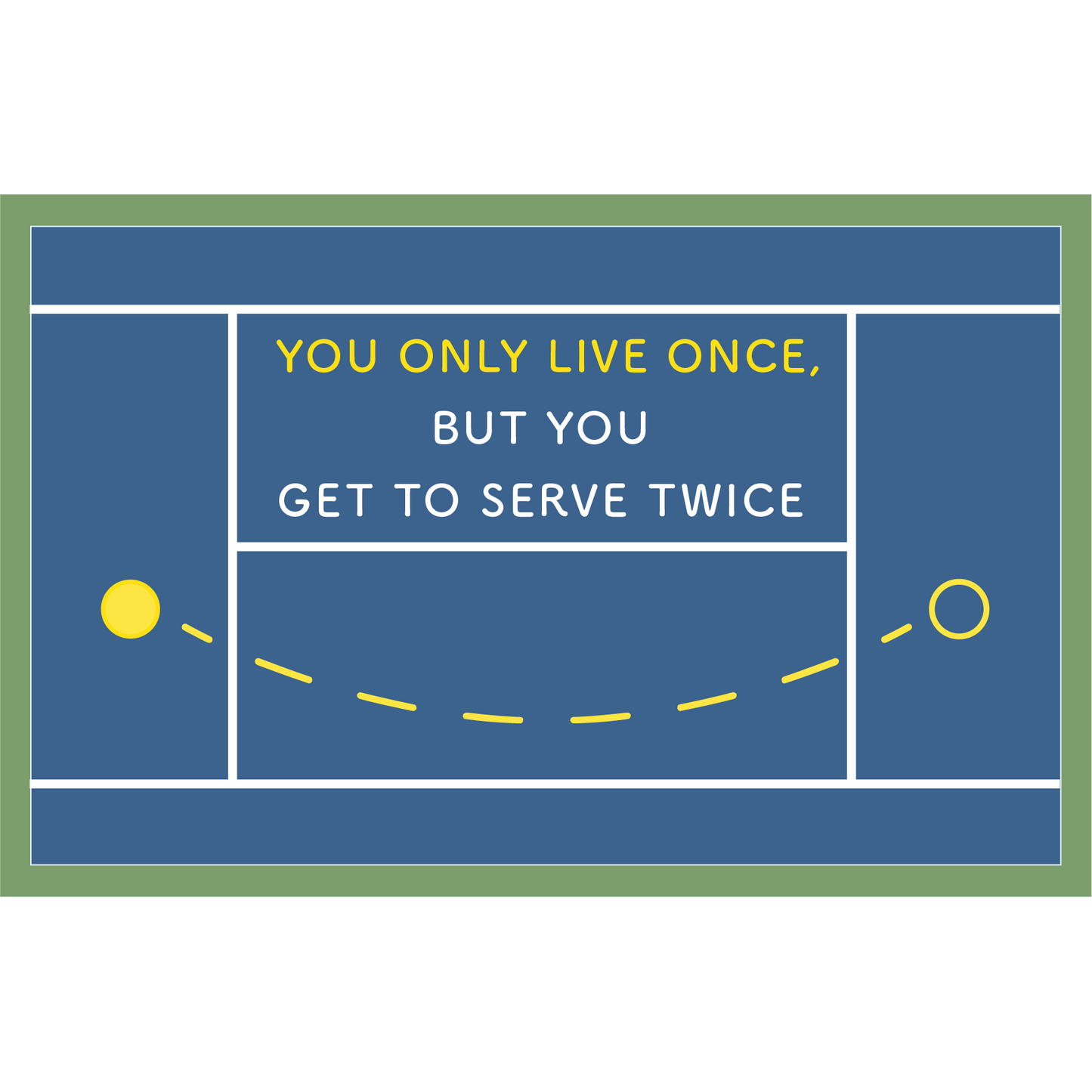 Toddler Tee - You only live once, but you get to serve twice