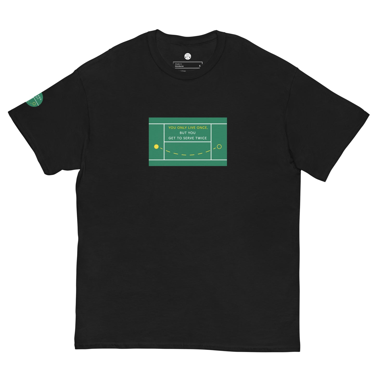 Adult Tee - You only live once, but you get to serve twice