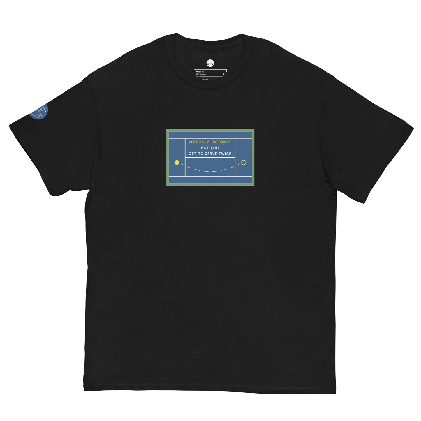 Adult Tee - You only live once, but you get to serve twice