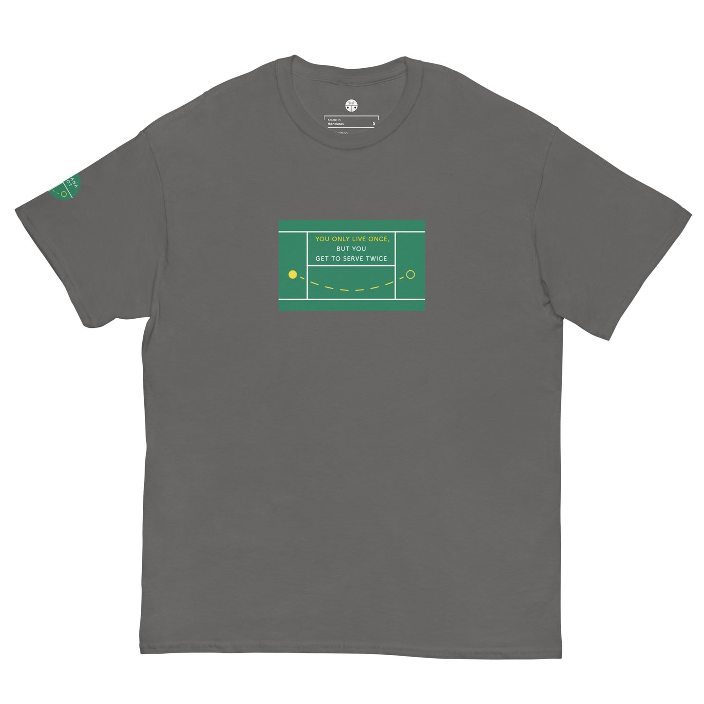 Adult Tee - You only live once, but you get to serve twice
