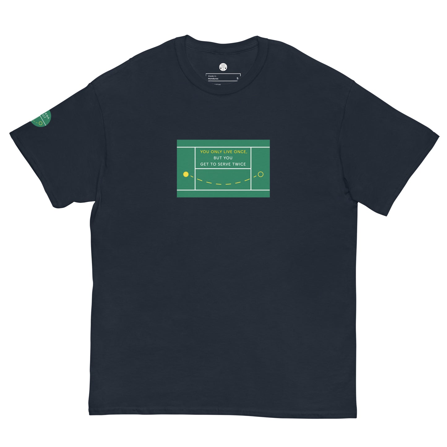 Adult Tee - You only live once, but you get to serve twice