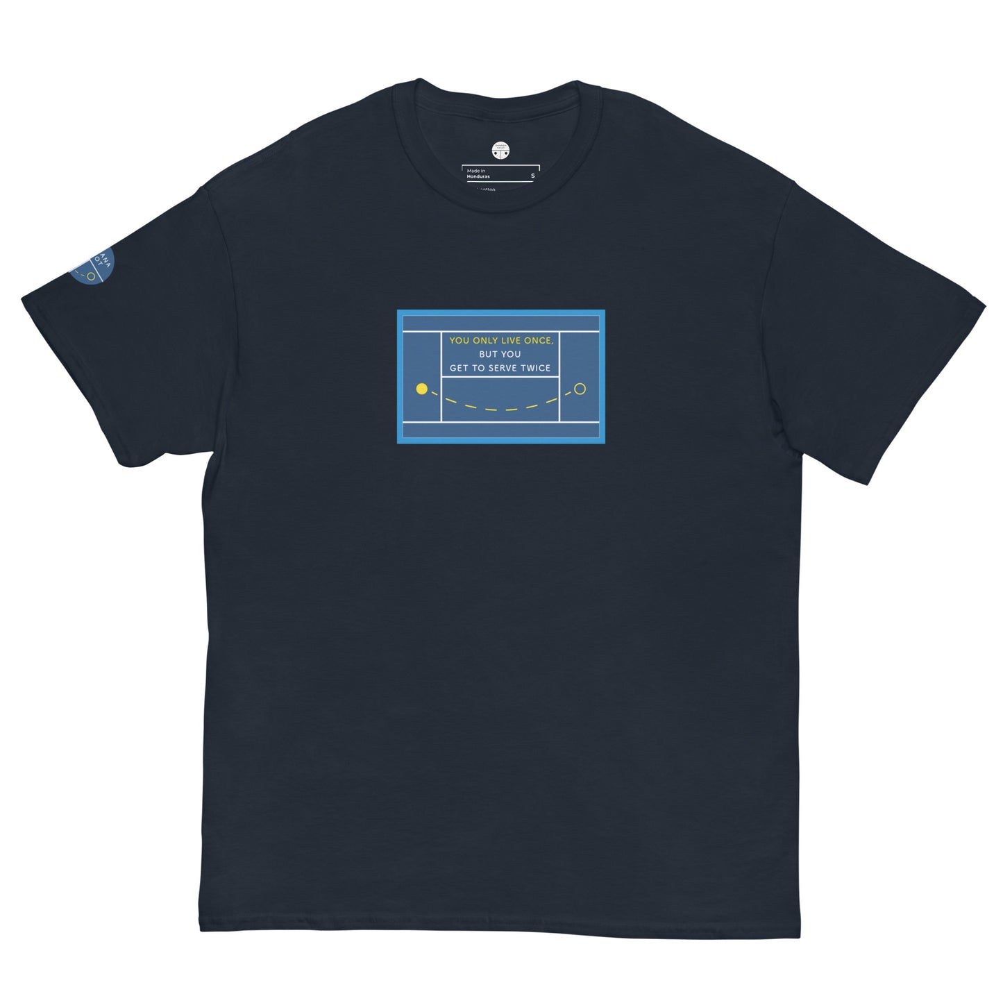 Adult Tee - You only live once, but you get to serve twice