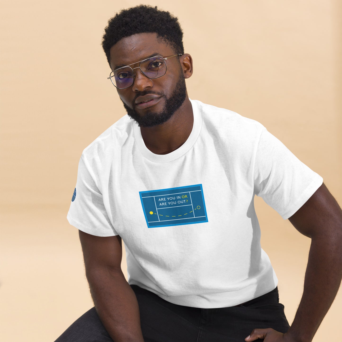 Adult Tee - Are you in or are you out?
