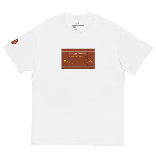 Adult Tee - Perfect practice makes perfect shot