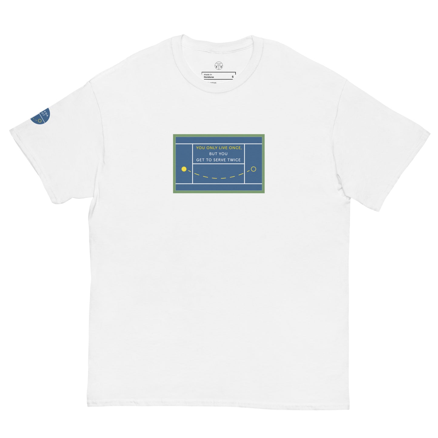 Adult Tee - You only live once, but you get to serve twice