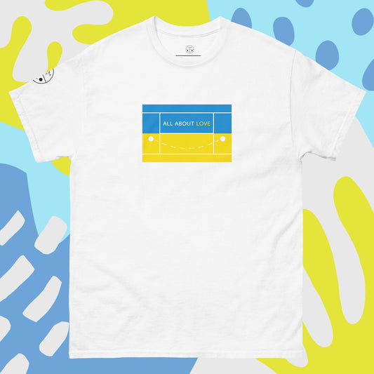 Adult Tee - All About Love - Ukraine