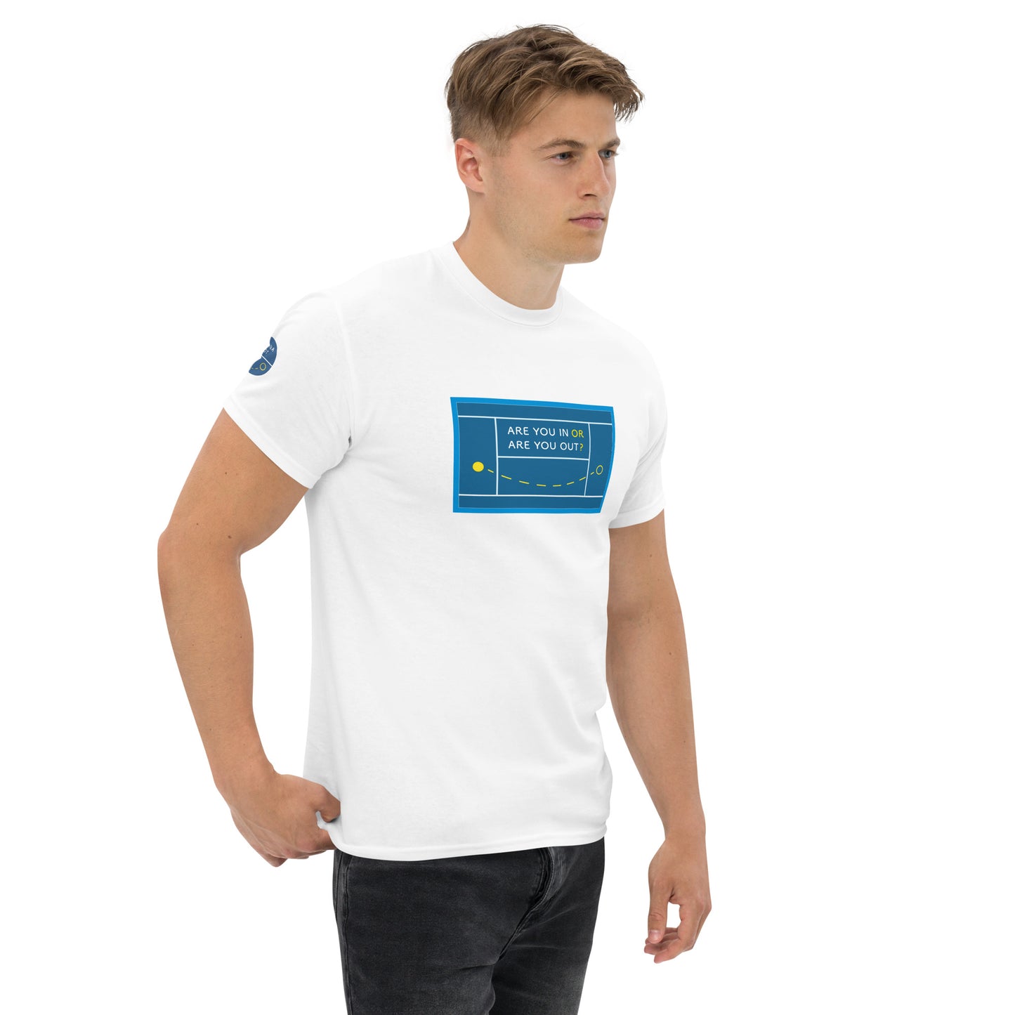 Adult Tee - Are you in or are you out?