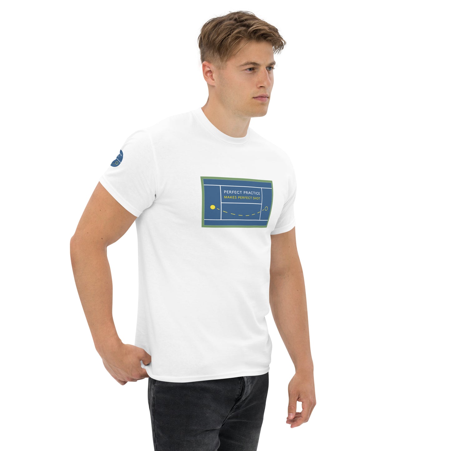 Adult Tee - Perfect practice makes perfect shot