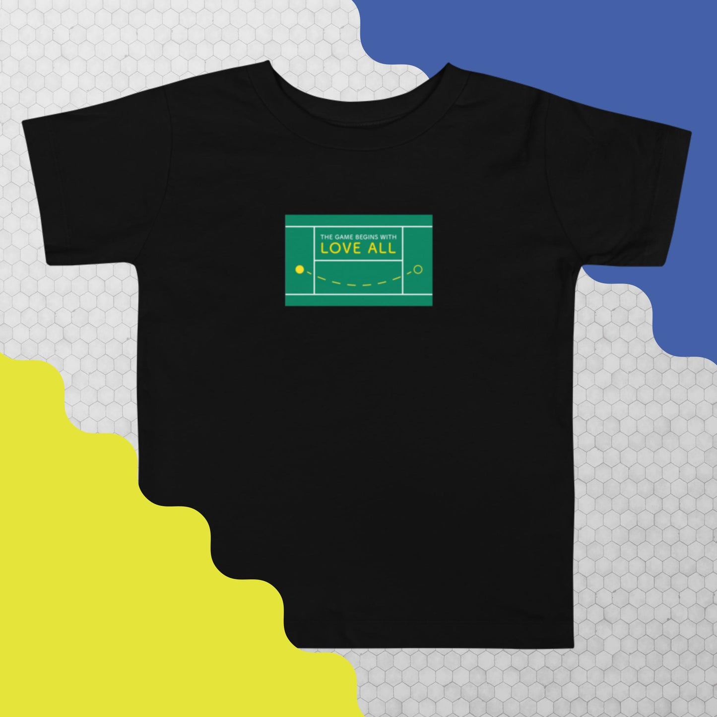 Toddler Tee - The game begins with love all