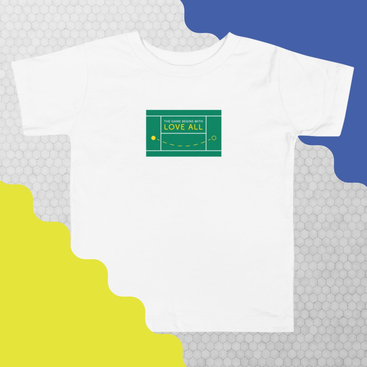 Toddler Tee - The game begins with love all