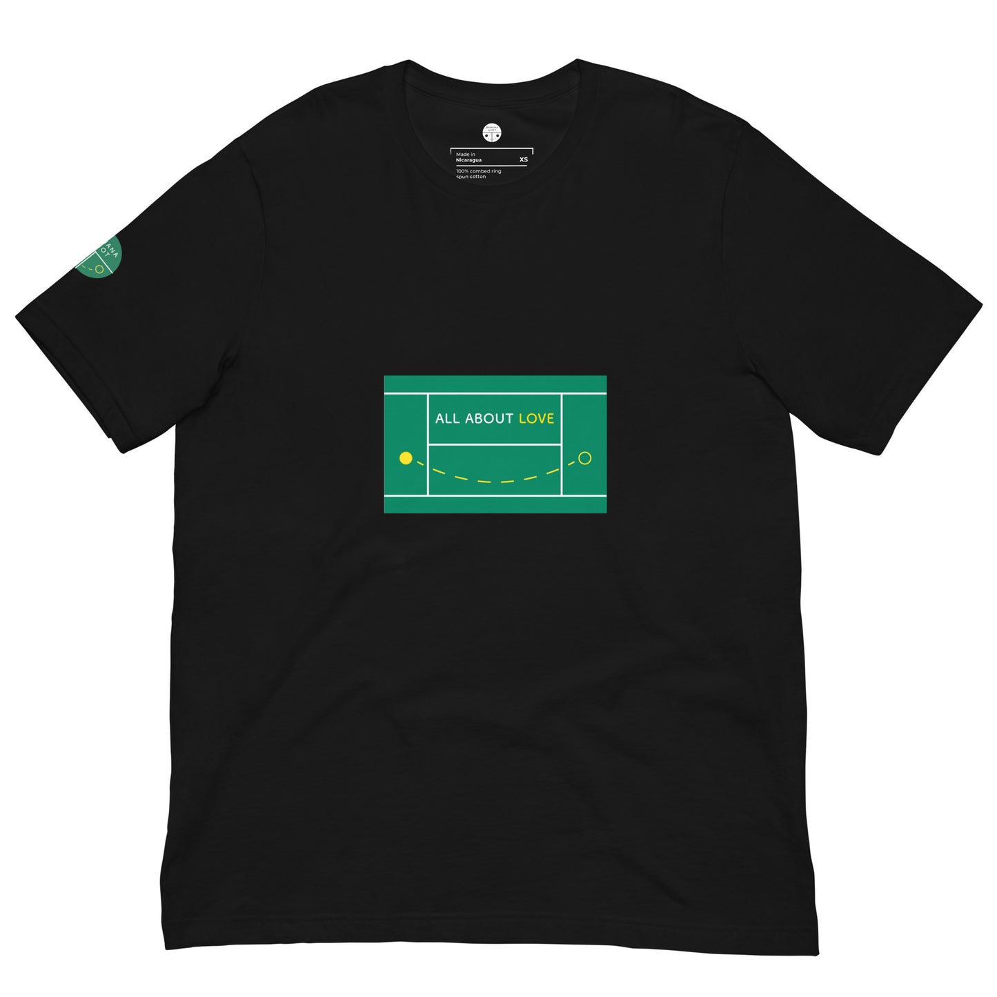 Unisex t-shirt - All About Love - UK