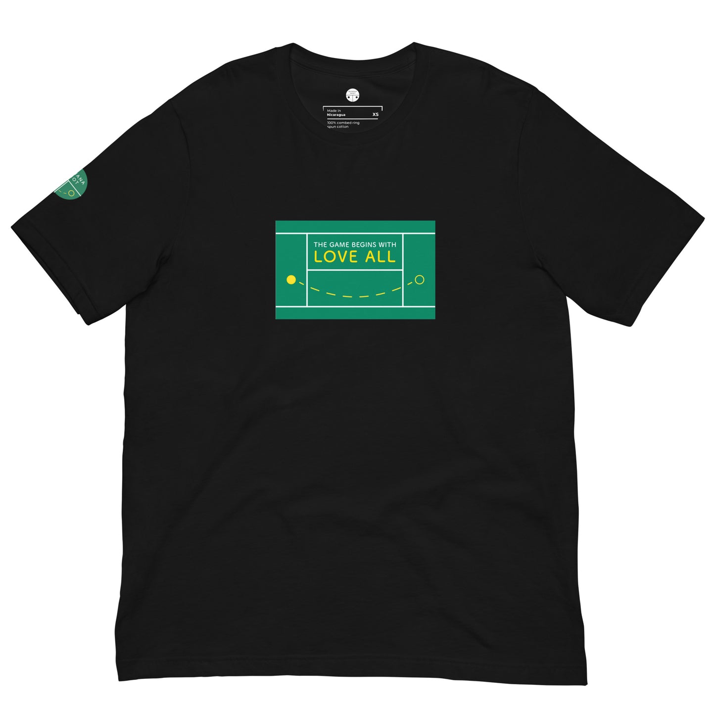 Unisex t-shirt - The Game Begins With Love All - UK