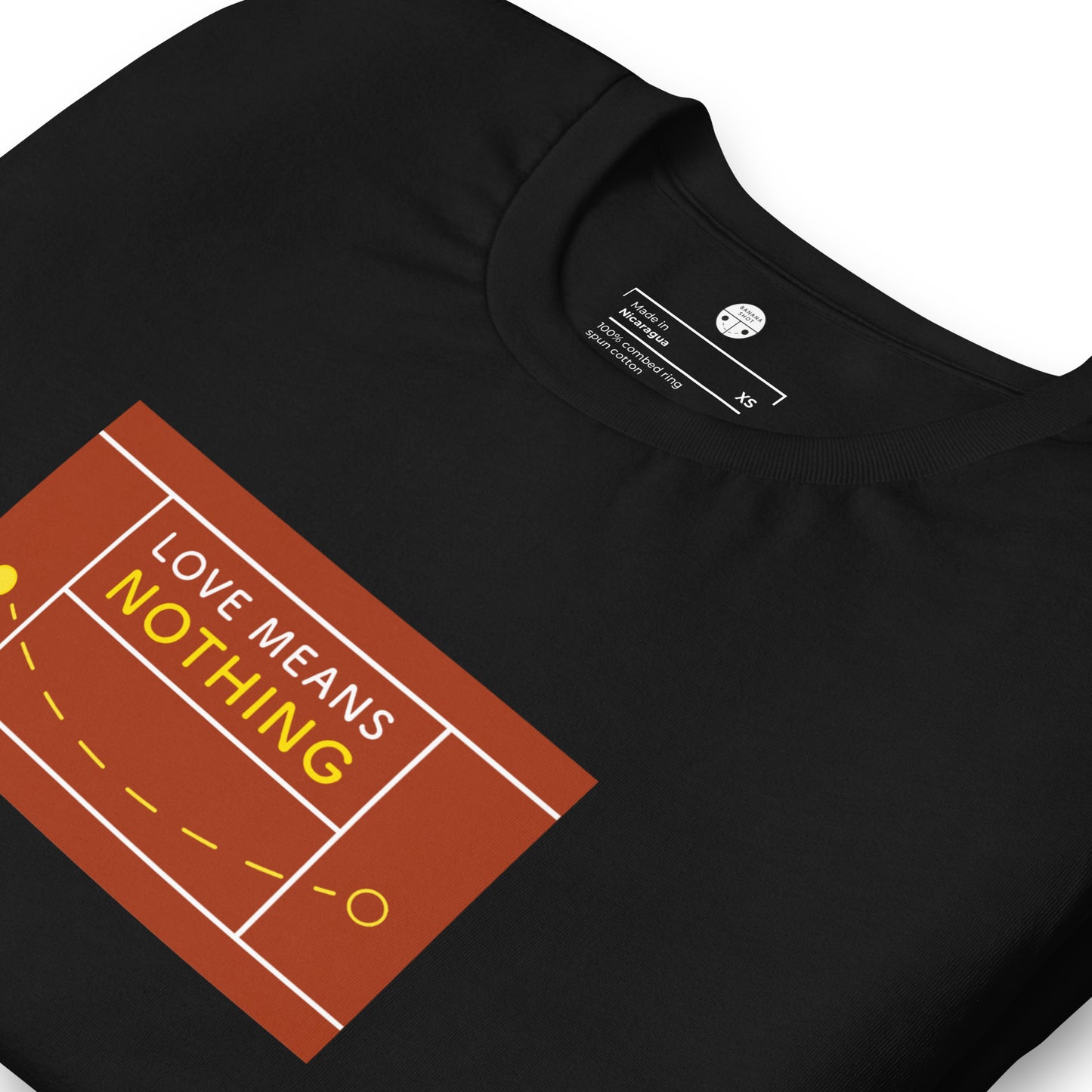 Unisex t-shirt - Love Means Nothing