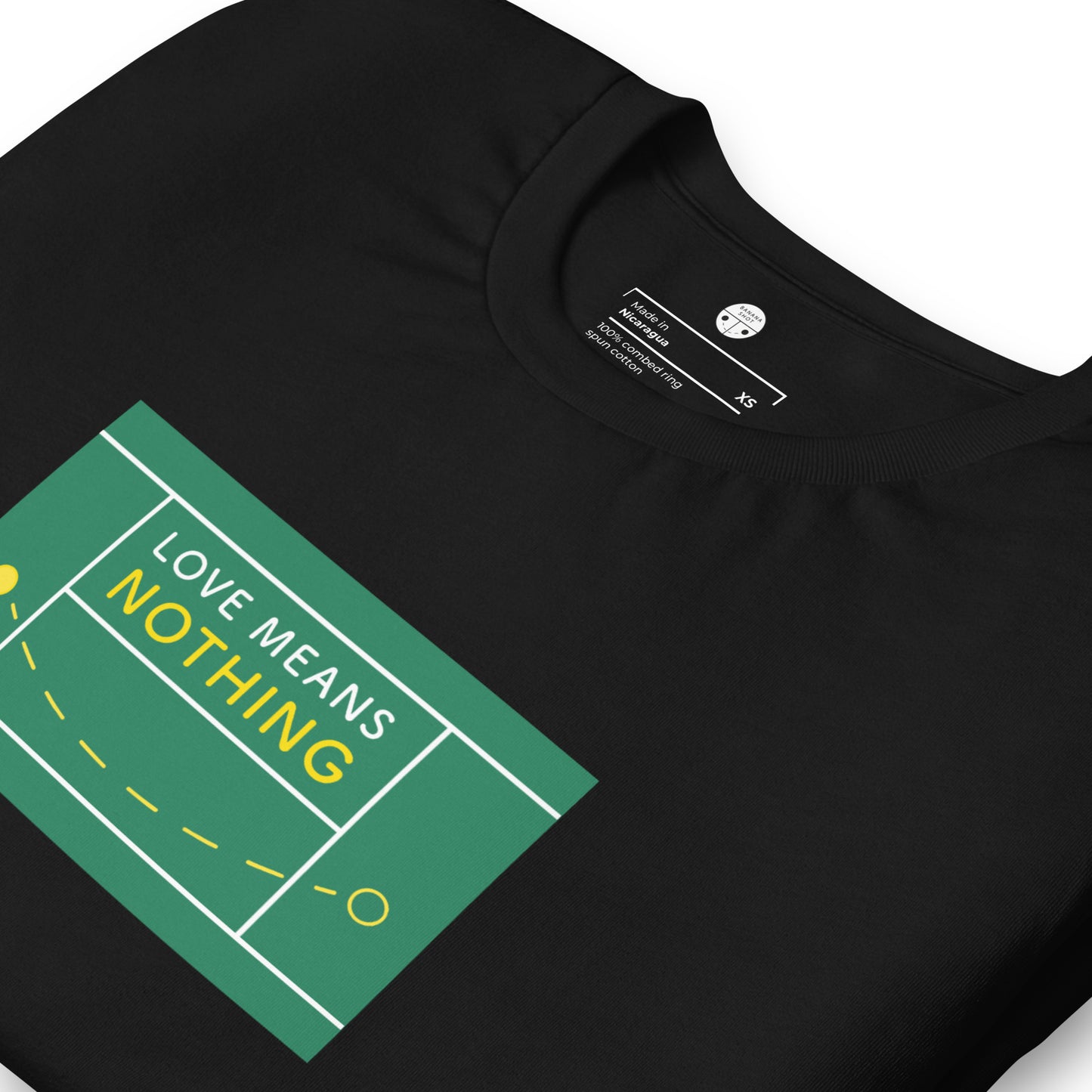 Unisex t-shirt - Love Means Nothing - UK