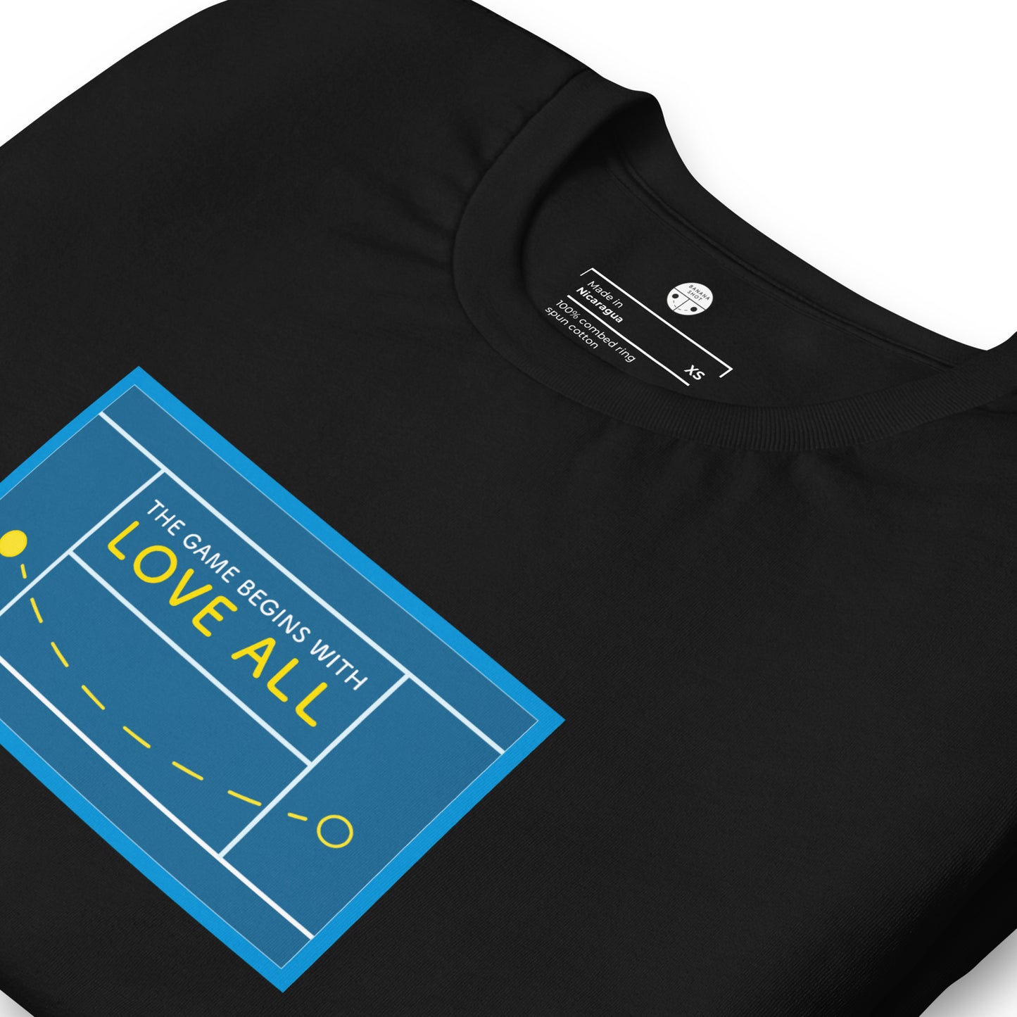 Unisex t-shirt - The Game Begins With Love All - AU