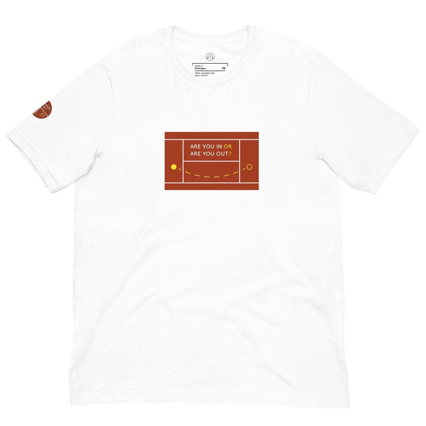 Unisex t-shirt - Are You In Or Are You Out?