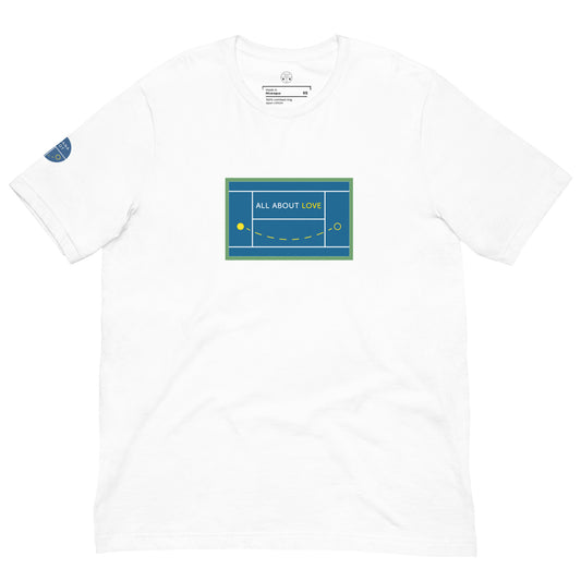 Unisex t-shirt -  All About Love - US