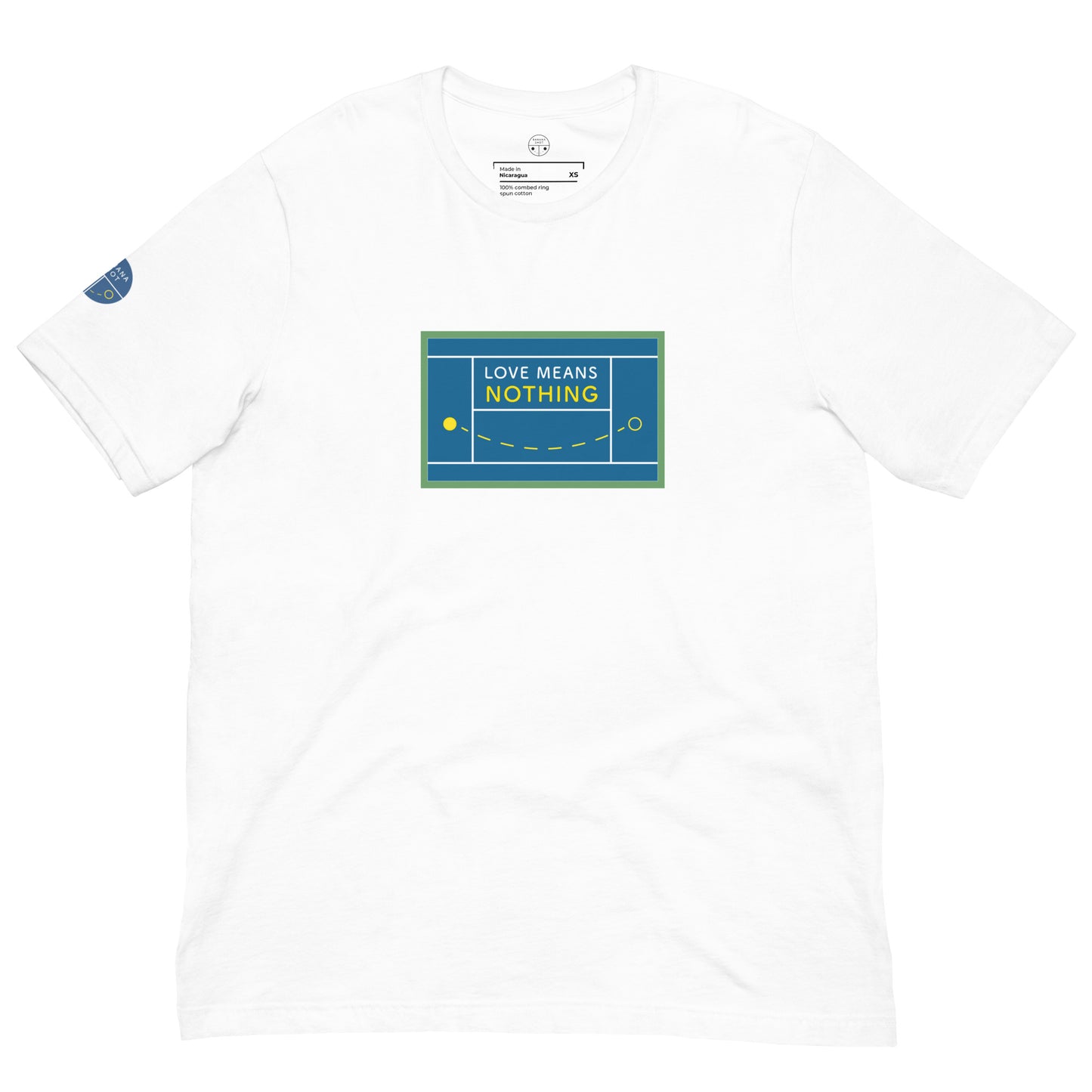 Unisex t-shirt - Love Means Nothing - US