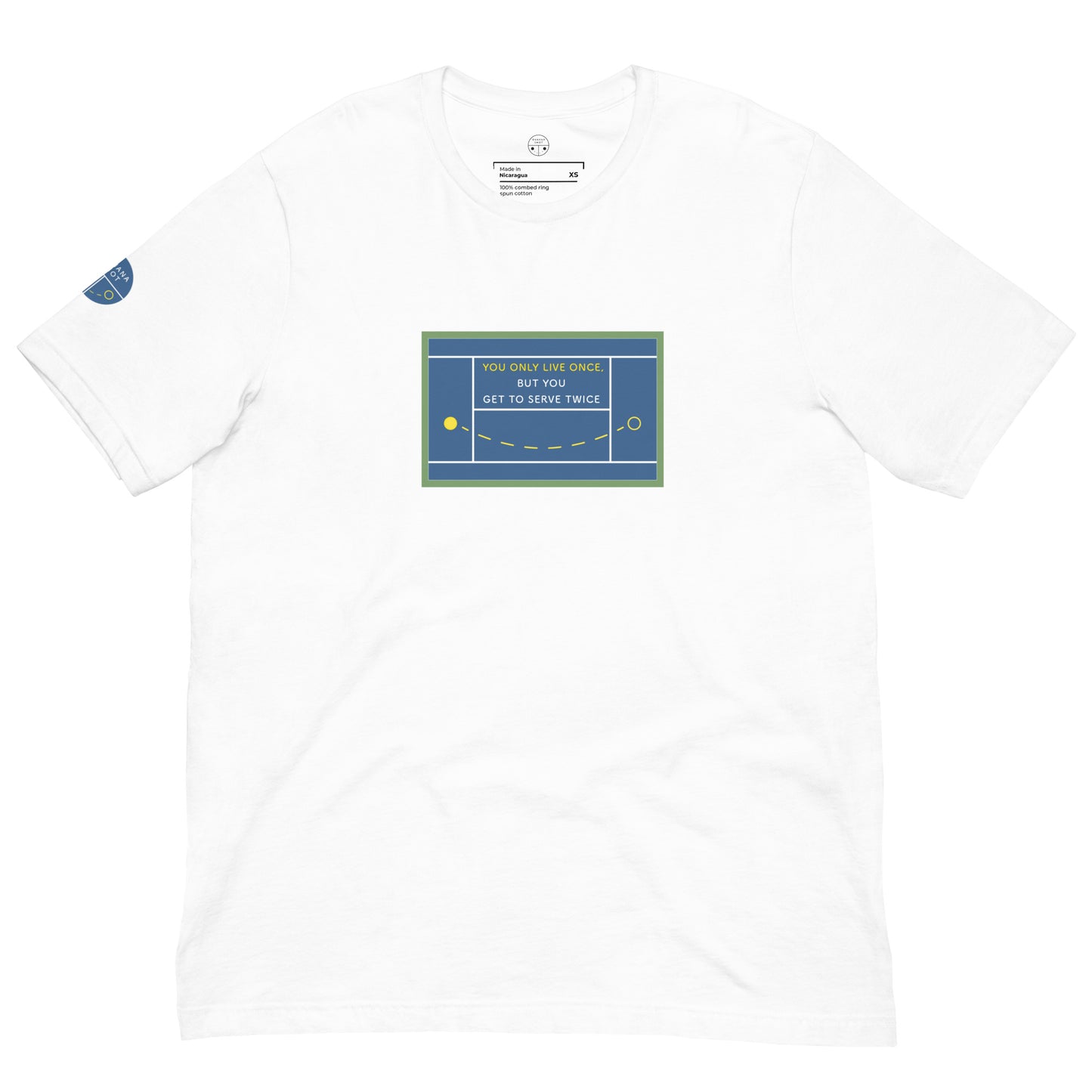 Unisex t-shirt - You Only Live Once, But You Get To Serve Twice - US