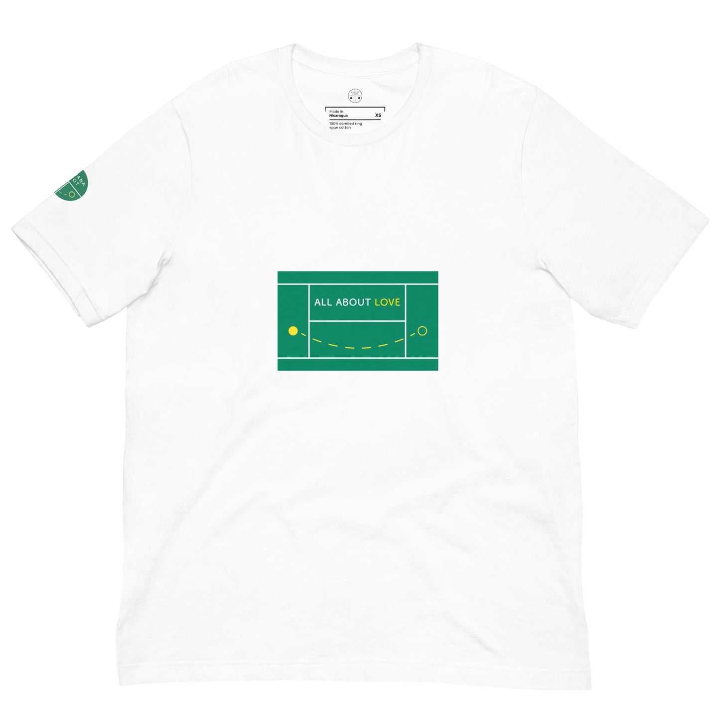 Unisex t-shirt - All About Love - UK