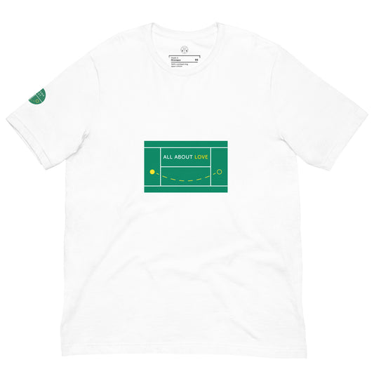 Unisex t-shirt - All About Love - UK