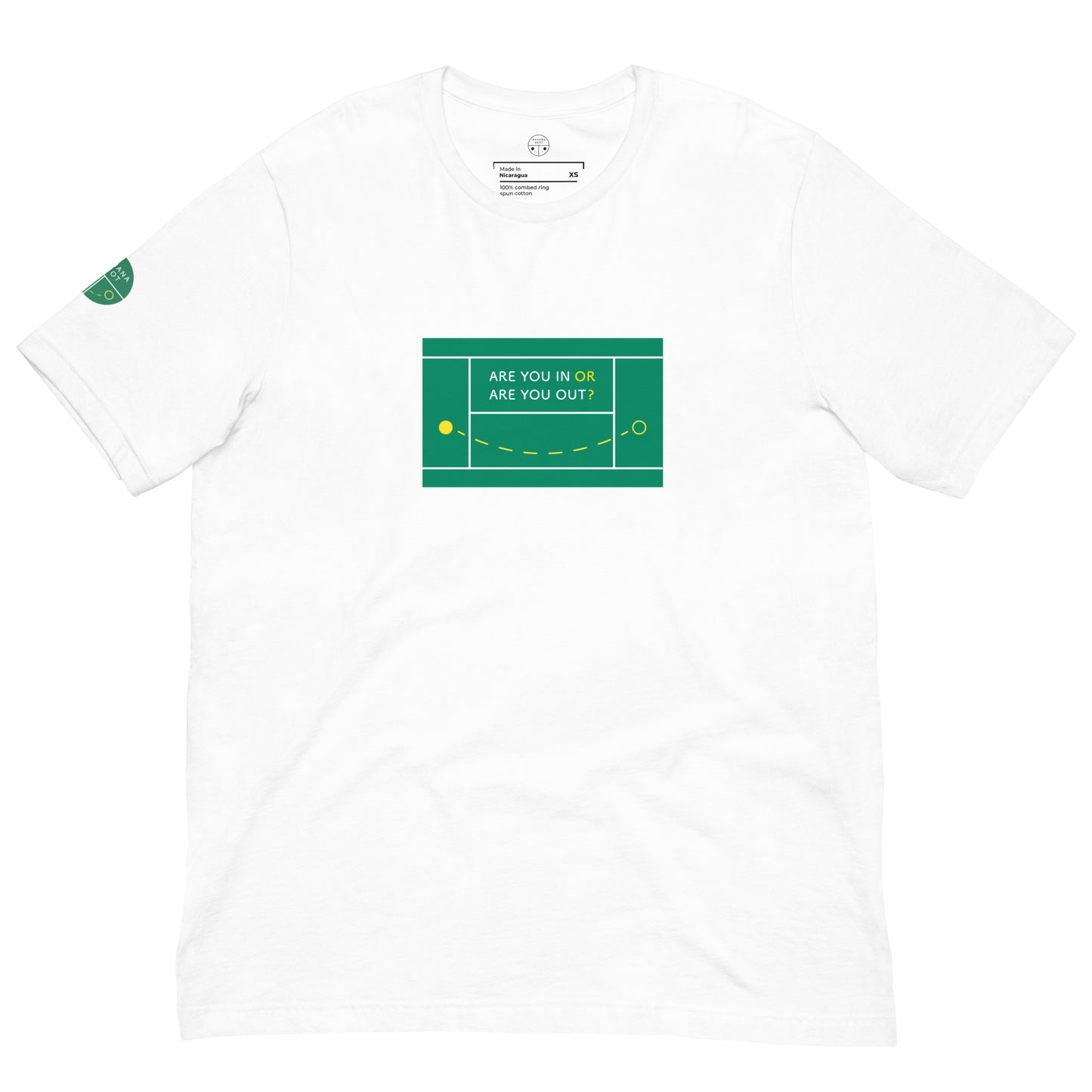 Unisex t-shirt - Are you in or are you out? - UK