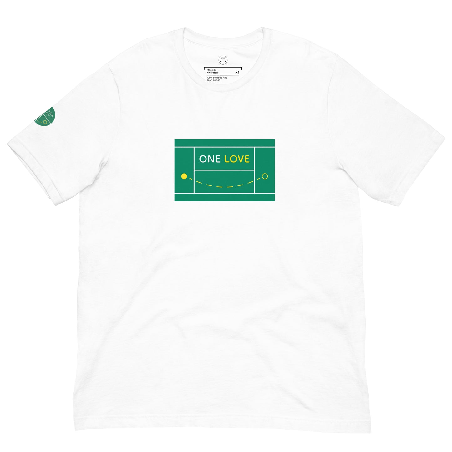 Unisex t-shirt - One Love - UK