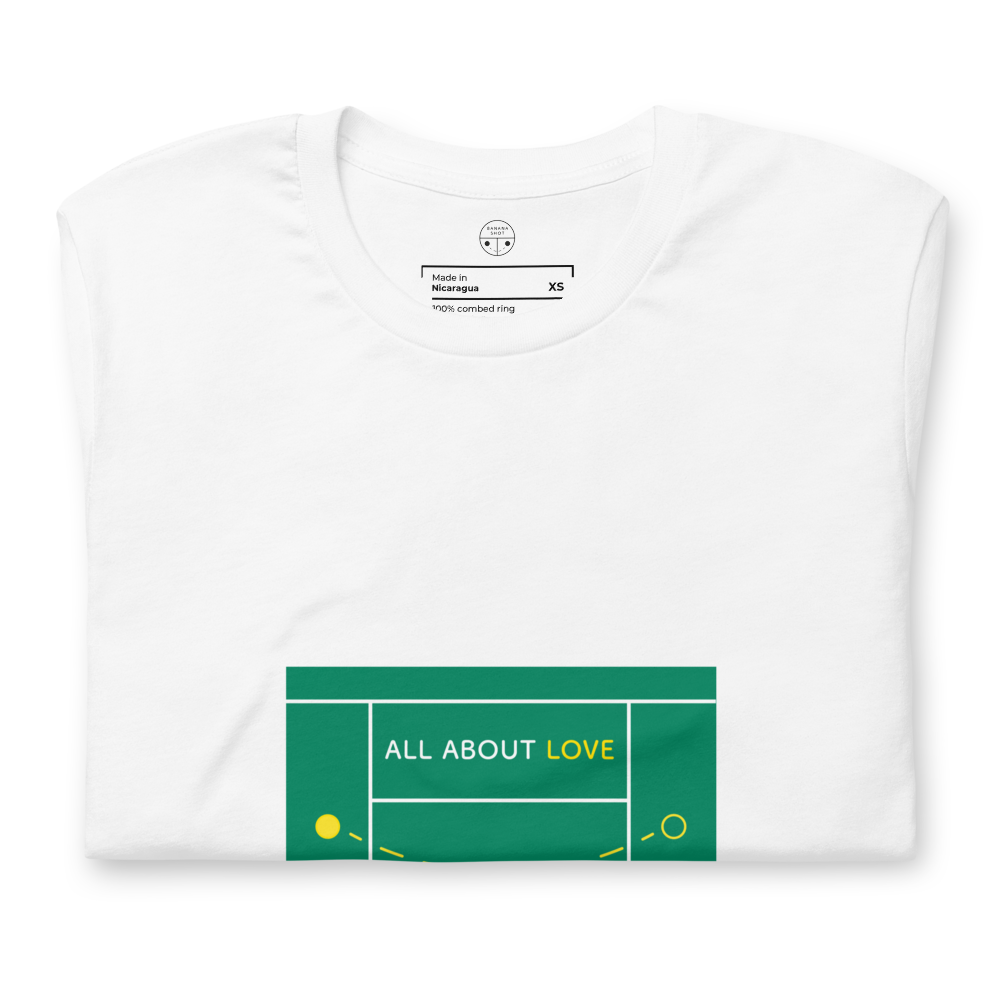 Unisex t-shirt - All About Love - UK