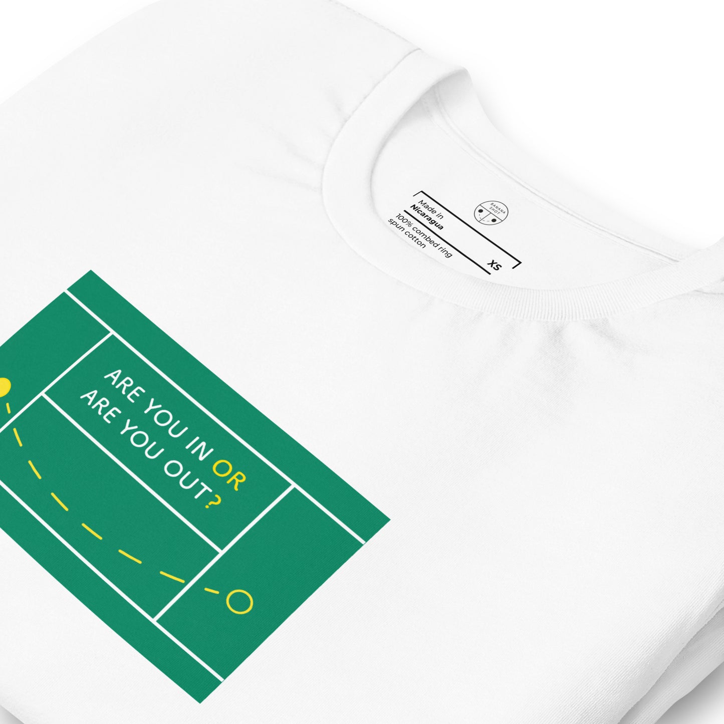 Unisex t-shirt - Are you in or are you out? - UK