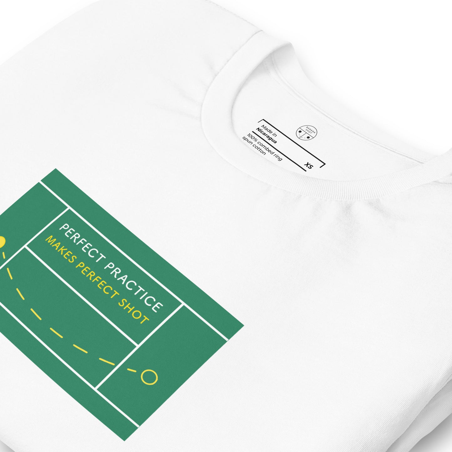 Unisex t-shirt - Perfect practice makes perfect shot - UK