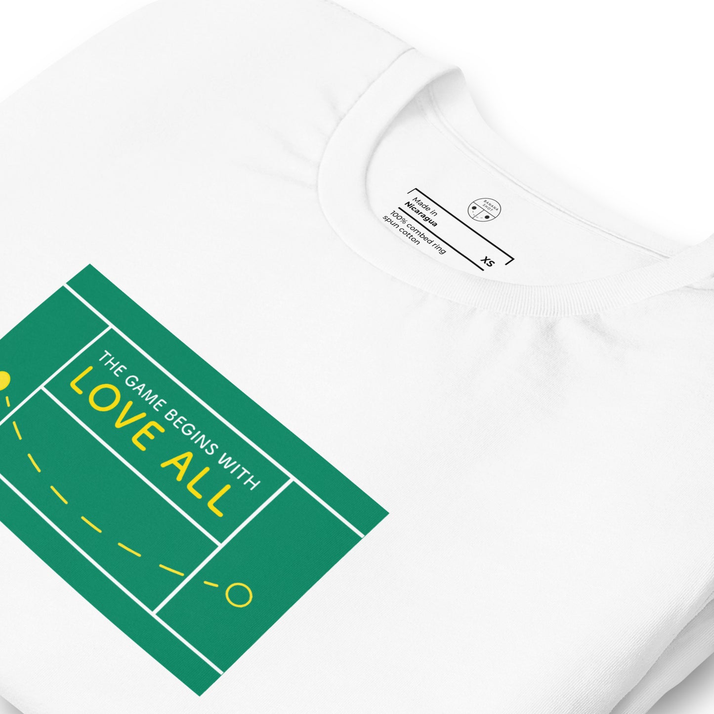 Unisex t-shirt - The Game Begins With Love All - UK