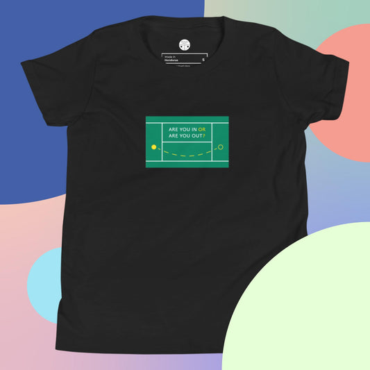 Youth T-Shirt - Are you in or are you out?